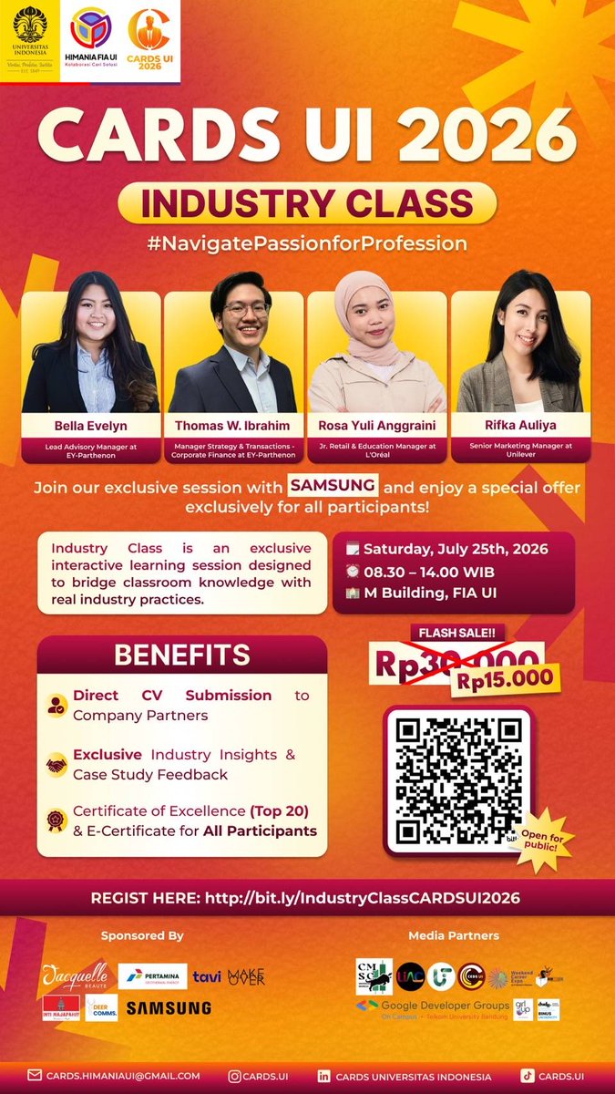 uibaseNG's tweet photo. ask! yang lagi ngincer EY atau consulting ada yang mau barengan ke acara ini gaa..? jujur lagi butuh insight karier banget sebelum apply intern sana-sini https://t.co/NP7G1xMxlN