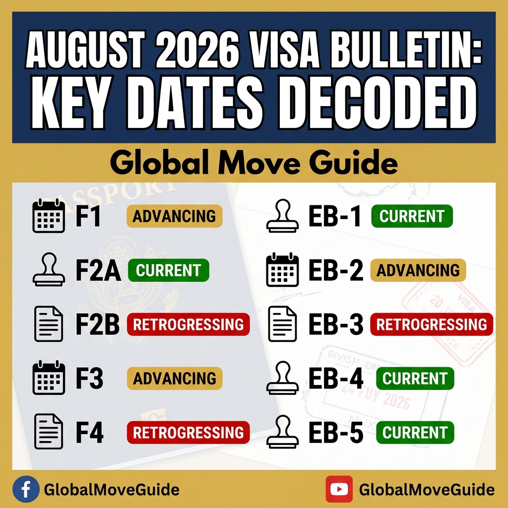 zaintech's tweet photo. August 2026 Visa Bulletin Update: Priority Dates & Filing Dates Revealed! π
Priority Date News
https://t.co/yWN3xIGWFd
#VisaBulletin #August2026 #ImmigrationNews #PriorityDate #FinalActionDates #DatesForFiling #FamilyPreference #EmploymentVisas #GreenCardUpdate #USImmigration https://t.co/mdaRUqYtIG
