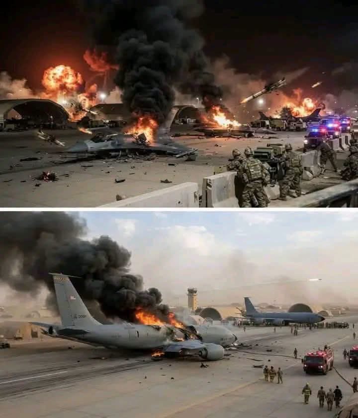 csomalian's tweet photo. @csomalian Breaking News:-Iiraan ayaa sheegatay inay burburisay diyaarado dagaal iyo diyaarado sahay u waday ciidamada Mareykanka oo ku sugnaa Urdun. https://t.co/jSMjT4tCsv
