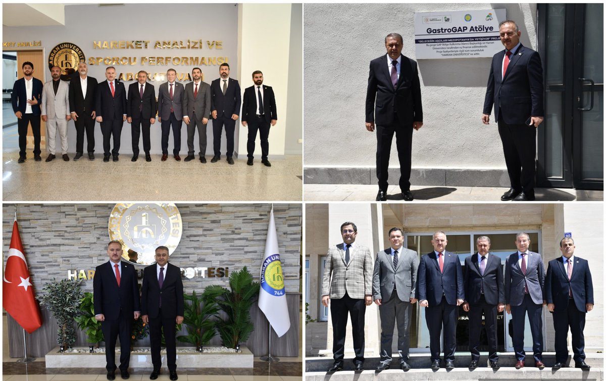 hrumedya's tweet photo. Şanlıurfa Valimiz Sayın Hasan Şıldak, Harran Üniversitesi’nin bilimsel, teknolojik ve akademik alanda yürüttüğü çalışmaları yerinde incelemek üzere üniversitemizi ziyaret etti. 
Rektörümüz Prof. Dr. Mehmet Tahir Güllüoğlu’nun ev sahipliğinde gerçekleştirilen programda; üniversitenin eğitim, araştırma-geliştirme, inovasyon ve toplumsal katkı alanlarında hayata geçirdiği projeler ile geleceğe yönelik stratejik hedefler kapsamlı şekilde ele alındı.

Ayrıntılar için; https://t.co/AqhUbxbdhj