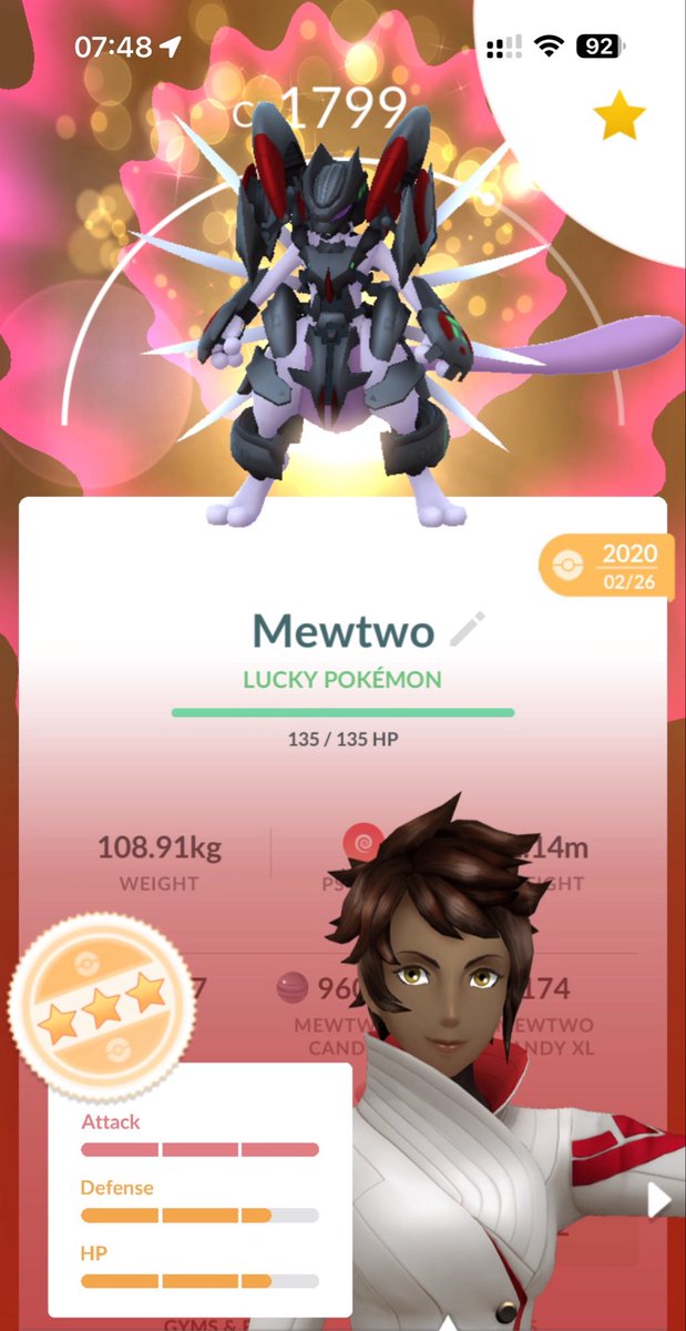 Puberdaniel's tweet photo. @Therahamies92 Thanks for the trade! Unfortunately IVs were not too great, but having one in the collection is awesome https://t.co/JhXVx3RxFV
