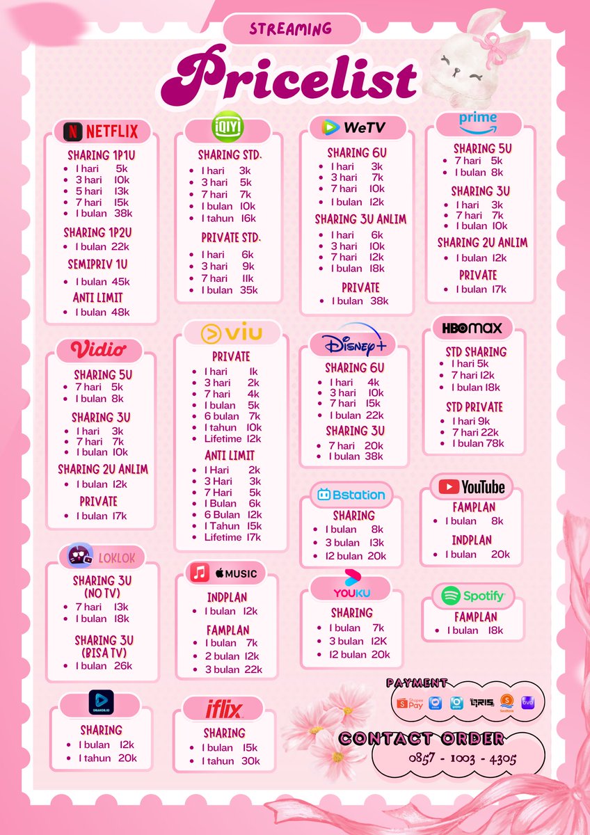 surnprise's tweet photo. yuk bub jajan, belanja min.10k gratis viu 1 bulan. testi ada banyak yaa wa aja
#zonauang https://t.co/pMmoqSyA1N