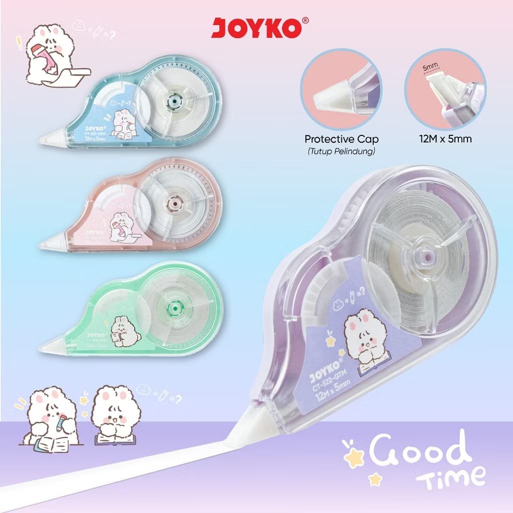 dansyummy's tweet photo. ⭐Correction Tape Joyko Recommendation⭐️

Edisi correction tape yang super gemas dan bermacam-macam😆

A Thread🛒 https://t.co/hwy2fpcf8N