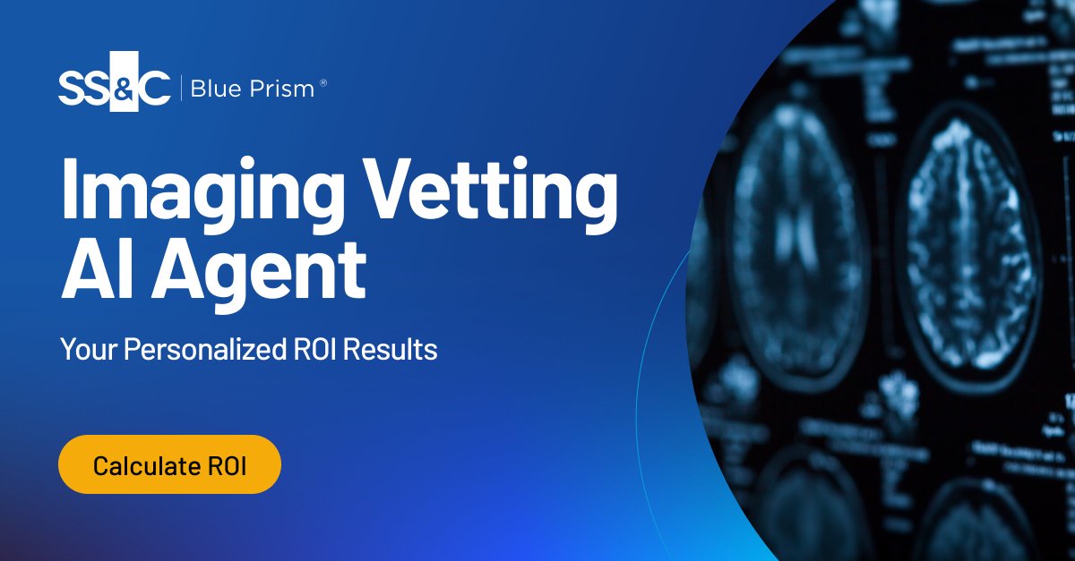 blue_prism's tweet photo. Healthcare doesn't need more disconnected AI.
It needs AI that fits into the way care is already delivered.

Learn how our Imaging Vetting AI Agent works alongside existing clinical systems and teams:   https://t.co/Gd0V7ru2Cc

#Healthcare #AgenticAI #WorkHQ https://t.co/q8ire24qlf
