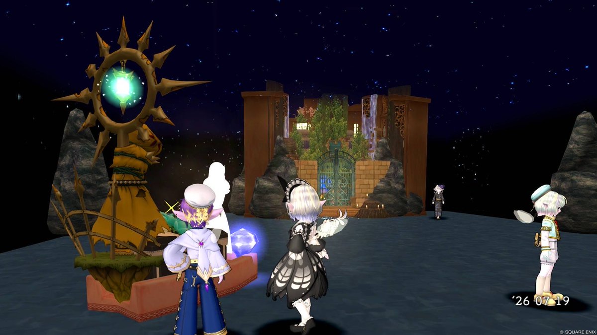 Ruli102_dqx's tweet photo. #ハウジング万博2026 
4日目と5日目は予定があり途中までの参加でした！でもでもたくさん楽しめた！

4日目は最初のお家のみ。死の島という絵画をモチーフにした美しくも儚い雰囲気のハウジングでした…再現するのすごすぎる！ https://t.co/S9PoCcWeQM
