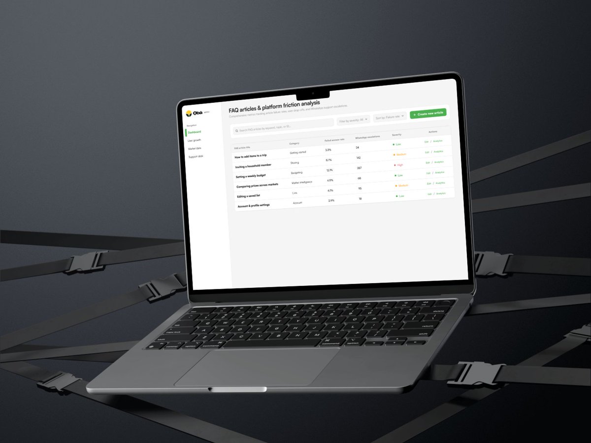 King_Designs1's tweet photo. Building the Obà mobile app was all about helping users manage their daily shopping lists. Now, scaling that up to a full web admin dashboard lets us see the macro view of market expenditure tracking.   #UIUX #ProductDesign #Dashboard https://t.co/m0K27Vpeq0