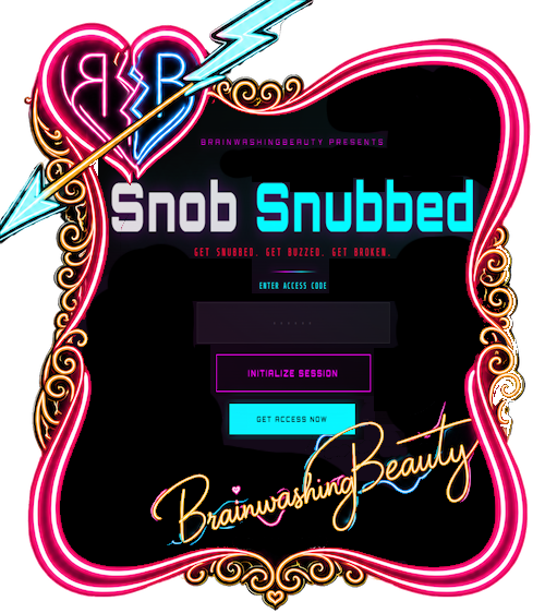 BrainwashxngBUT's tweet photo. Get Snob Snubbed until your brain is Snub Buzzed.⚡ https://t.co/ejs55ykYgn