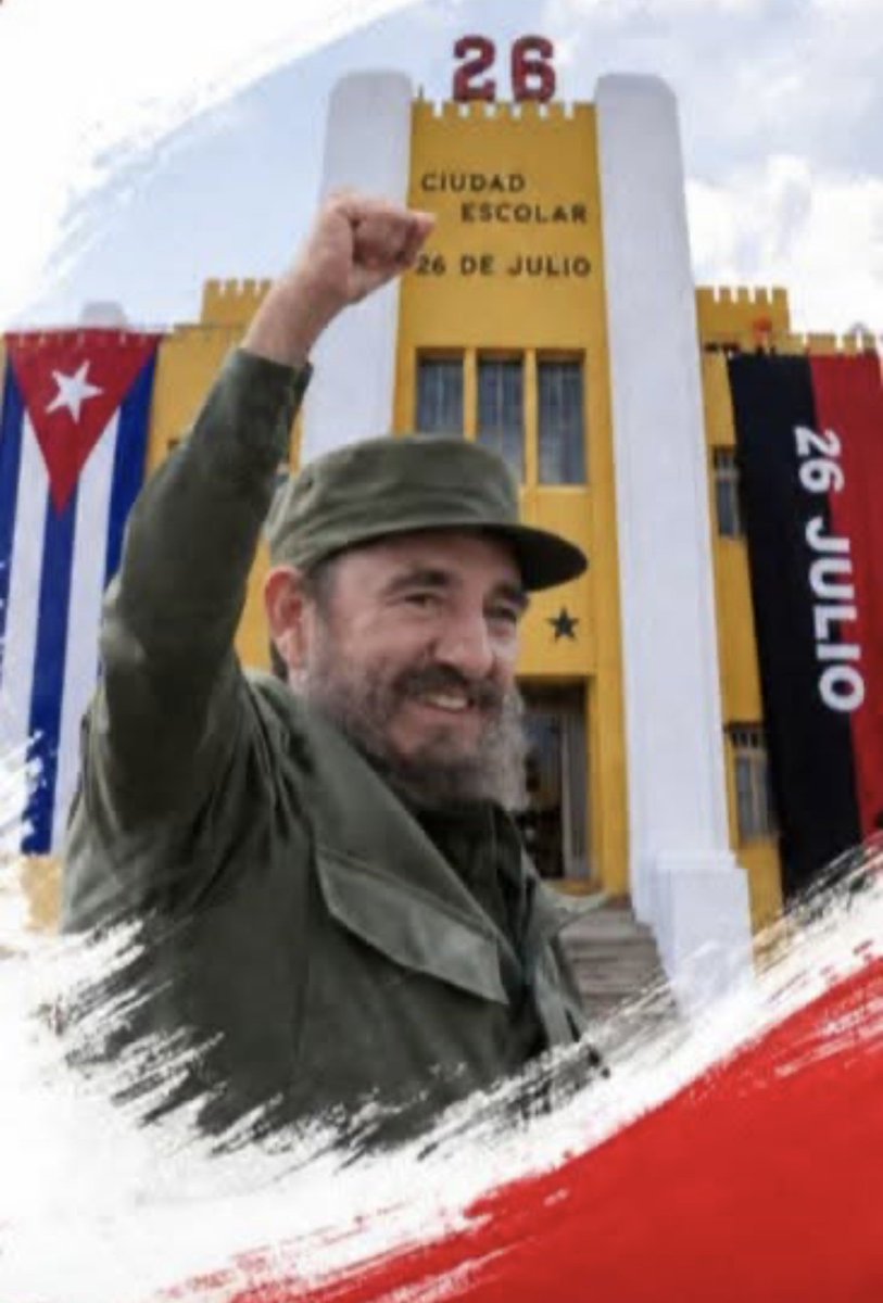Bmcbarinas's tweet photo. Este año se conmemora el 73 Aniversario de los asaltos a los cuarteles Moncada y Carlos Manuel de Céspedes, gesta llevada a cabo por la generación del centenario. Hoy sus hazañas forman parte de las páginas sagradas de nuestra historia.
@Bmcbarinas
#26DeJulio
#LaPatriaSeDefiende https://t.co/YQDCgNKQp2