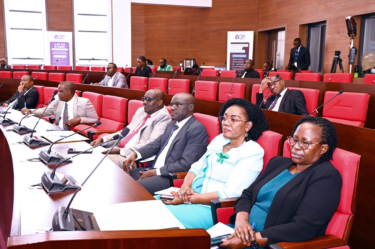 mofpedU's tweet photo. PROCUREMENT REFORMS:

In the budget speech for FY 2026/27, the Finance Minister, @henrymusasizi1 gave an assurance to Ugandans that Government is implementing a ‘clean-up’. This clean up is about enforcement of the laws and regulations to ensure institutional effectiveness, improved service delivery and public trust.

The specific priorities in the ‘clean-up’ include: Combatting corruption through procurement reforms, digitization, strengthening internal controls and audits, and ensuring transparency & accountability.

Yesterday the Office of the Accountant General conducted a change management session for Accounting Officers on implementation of the enhanced e-Government Procurement (e-GP 2.0). 

The Acting Accountant General, Godfrey Ssemugooma reiterated Government commitment to the “clean up’ exercise of transforming the way government procures.

‘It is about improving efficiency, strengthening accountability, reducing opportunities for abuse, and ensuring that every shilling entrusted to us delivers maximum value to the people of Uganda,” said Ssemugooma.

After successfully piloting e-GP in 36 entities, Government is now targeting to initially roll out this phase of e-GP 2.0 in 100 entities.

Ssemugooma urged the Accounting Officers to champion this reform and deliver results. “Government expects every Accounting Officer to provide visible leadership,” said Ssemugoma.

He also called upon Accounting Officers to nominate the right officers for training and ensure adequate ICT infrastructure and reliable connectivity.

The training of Officers from implementing entities has already started.
#Reforms
#TenfoldGrowth