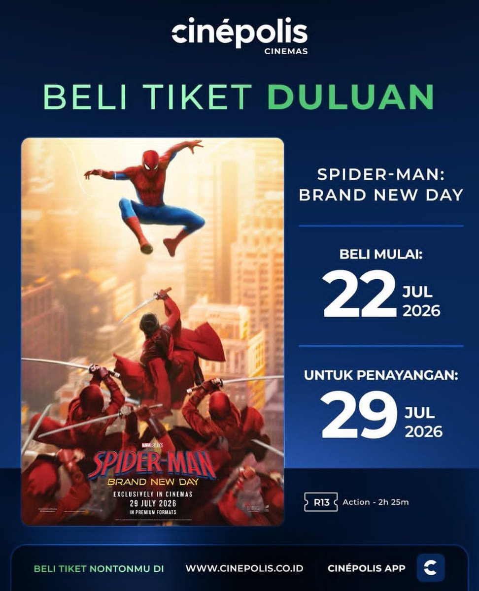 SiPalingMarvel's tweet photo. Udah siap kan?

 Nah ini dia presale Spider-Man: Brand New Day. https://t.co/dI1vTFeQDk