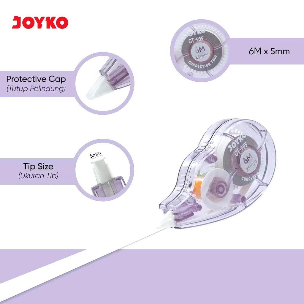 dansyummy's tweet photo. Correction Tape Joyko CT-595

Bentuknya yang mini, jadii mudah ditaruh di pencil case kecil dan ngga banyak makan tempat. Warnanya juga super lucuu

💸Rp4.400
4.9⭐️https://t.co/X7ffNJnCVy https://t.co/kDhXw545Lp