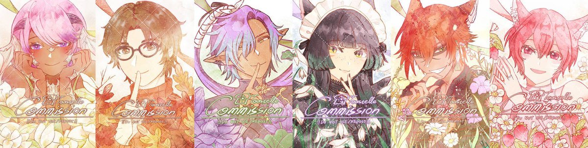 Toastelle's tweet photo. ‼️Please help RT/Share‼️

📢Toastelle's Commission: AUGUST BATCH - OPEN🌼
I'm taking 3-4 slots to cover house bills!   

🔸DM to order 
🔸Payment upfront via Paypal/BCA
🔸Working time up to 2months with regular update

Full catalogue: https://t.co/QEJZVoRfbm / more in reply!⤵️ https://t.co/iJUaweswBP