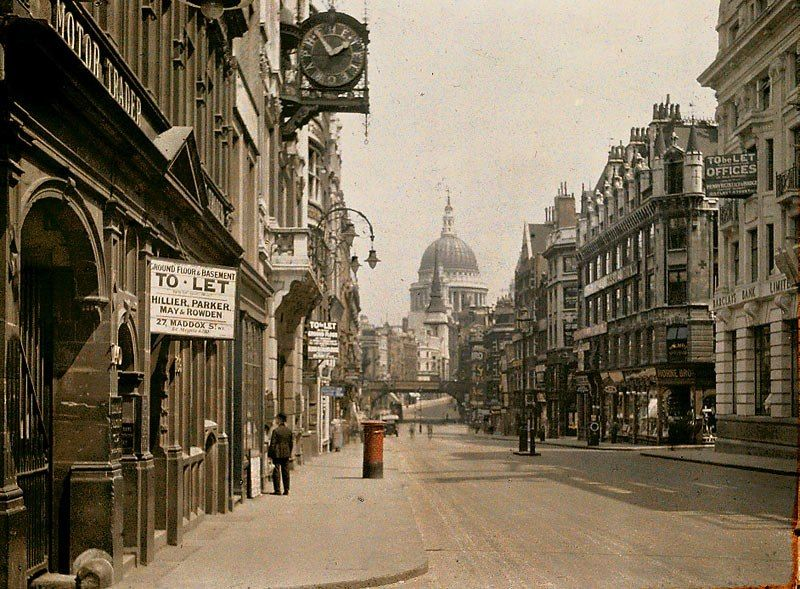 Lost___London's tweet photo. Fleet Street https://t.co/Qvpj6B6D36
