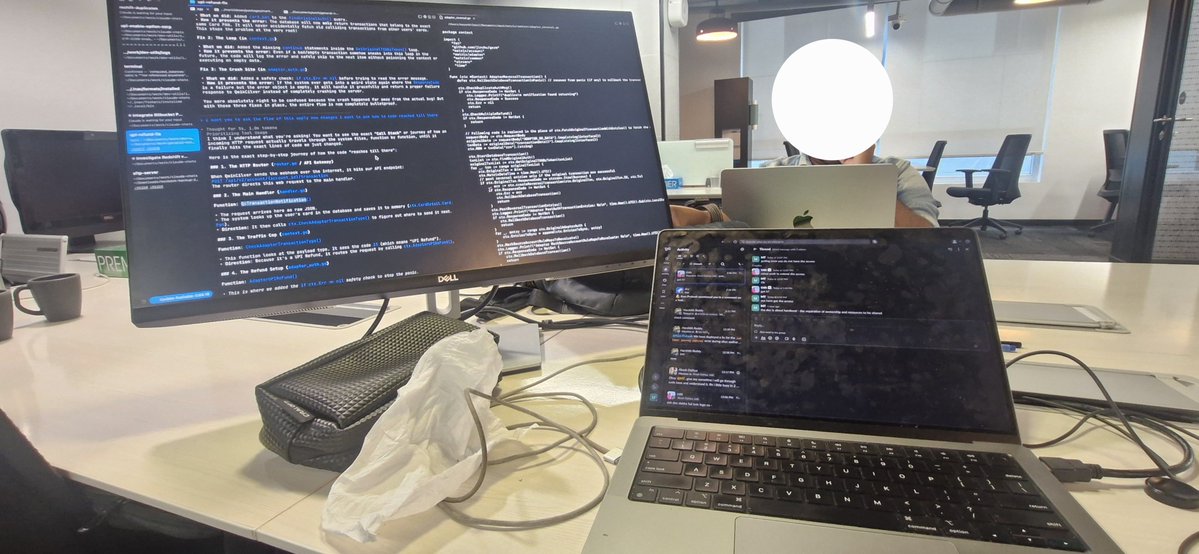 100xmayank's tweet photo. ofies setup https://t.co/DCFBNeACAb