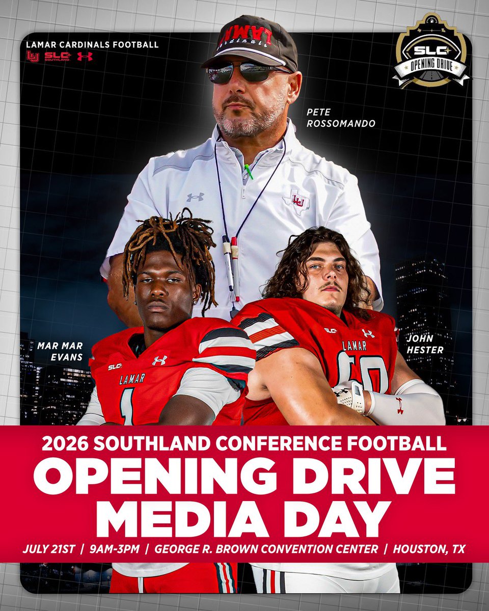 Lamar University Football tweet media