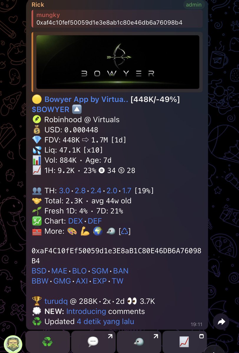 turudq's tweet photo. kalo gk bisa entry di lowcap, lebih baik main di midcap
cara cari runner midcap lebih mudah karna gk harus tebak tebakan coinnya bakal running atau engga

dan walau jarang dapet x10+ tapi merasa lebih waras aja karna gk capcipcup

cara carinya bisa lewat fomoapp karna kalo ada ledakan volume kadang dapet notif atau bisa cek lewat dashboard feednya, jadi cocok kalo mau cari ticker untuk masang lp juga

but tetep dyor dan ini bukan financial advice
