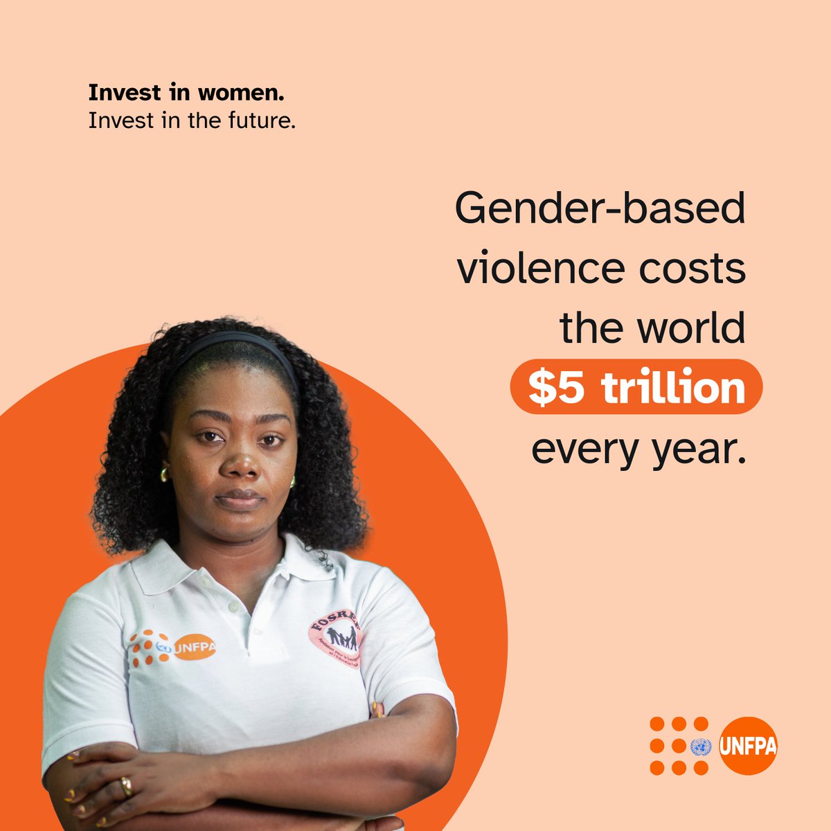 UNFPA_LSO's tweet photo. Gender-based violence is costing Lesotho 5.5% of its GDP,  about M900 ($50) per person each year.

Ending #GBV is not just a moral duty, it’s an economic priority. #Lesotho #EndGBV https://t.co/NYZScFnfQw