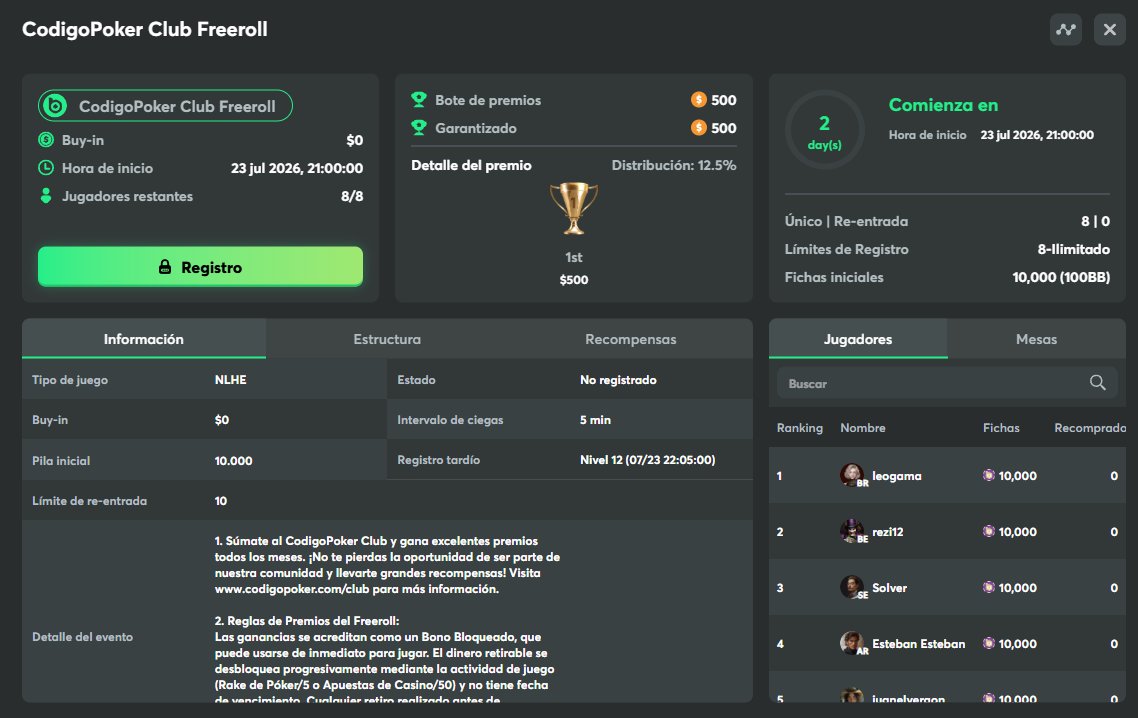 CodigoPoker's tweet photo. Tres formas de ganar. 100% Gratis.

1⃣ JUEVES. Freeroll de $500 GTD en BCPoker.💰
2⃣ VIERNES. Sorteo adicional de bonos.🤞
3⃣ JULIO. Puntos para la Liga CodigoPoker.🏆

Para participar del sorteo rt y comenta tu UID de BCPoker (creado con el link de CodigoPoker)