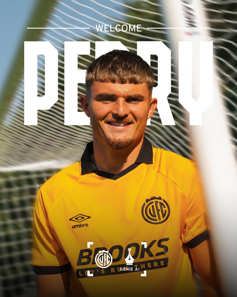 CambridgeUtdFC's tweet photo. Welcome to the U's, Callum Perry! ✍️ https://t.co/k5EStyt3kg