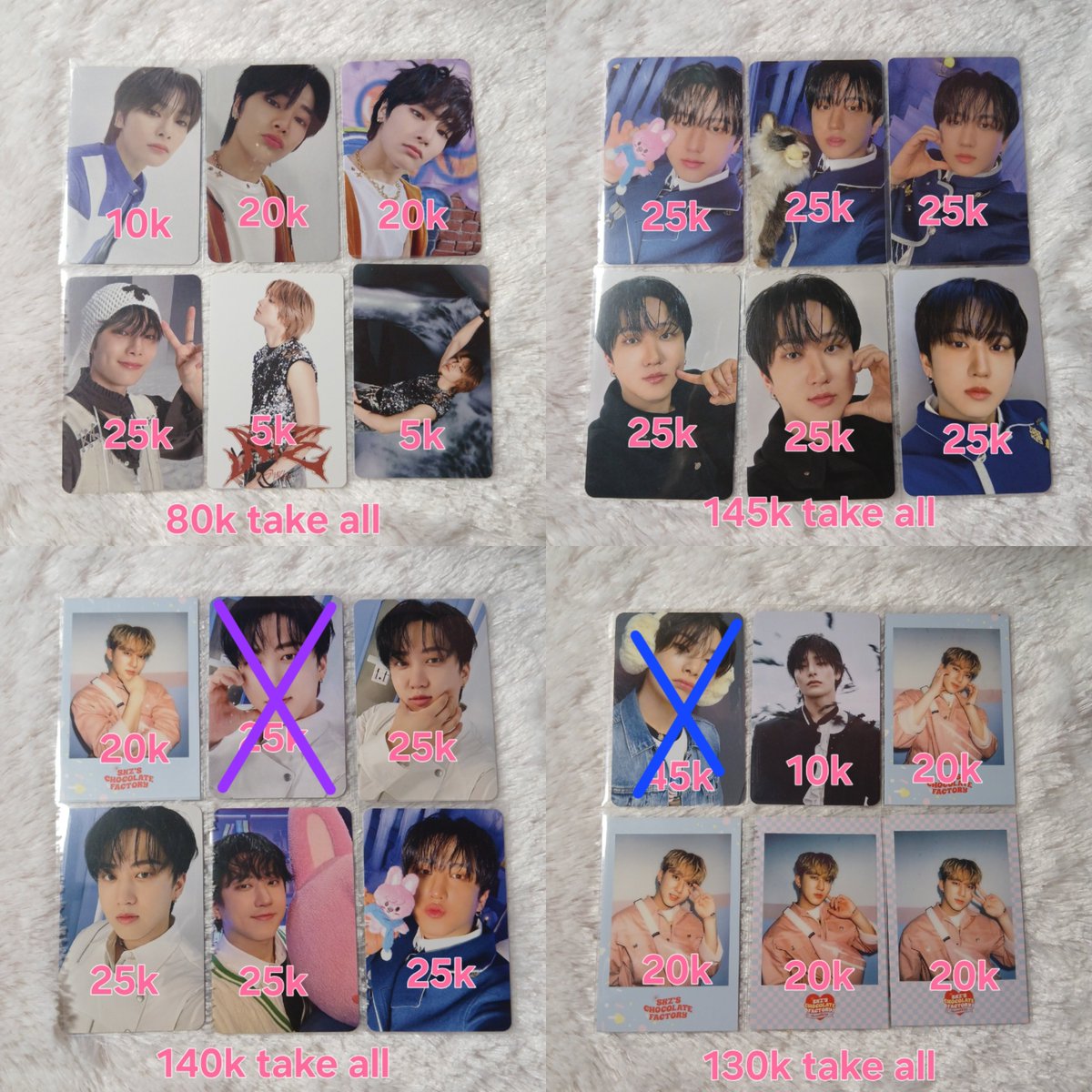 loomeep's tweet photo. ✧˖° WTS PHOTOCARD STRAYKIDS⌇ᝰ.ᐟ 

📦 inc packing
✅️ splitpaymen only
✅️ co oren 10k inc admin 🍊
✅️ boleh nego
✅️ boleh keep event
📍BELITUNG, BABEL,  INA

id line : xoxo_luvbee11

lfb wts  #스트레이키즈 #포카 #양도 #skzsell #straykidssell #straykidssale (4) https://t.co/FVmDN0RIGf