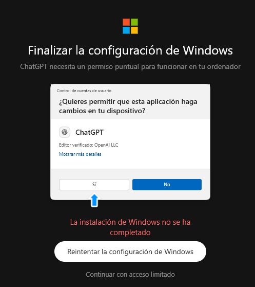 joaquinblas's tweet photo. Alguien de @OpenAI @OpenAIDevs que me ayude a salir de aquí? nadie en el equipo con Windows, verdad? porque tocamos lo que funciona? @romainhuet @dkundel  @thsottiaux https://t.co/SFRVIIxJLm