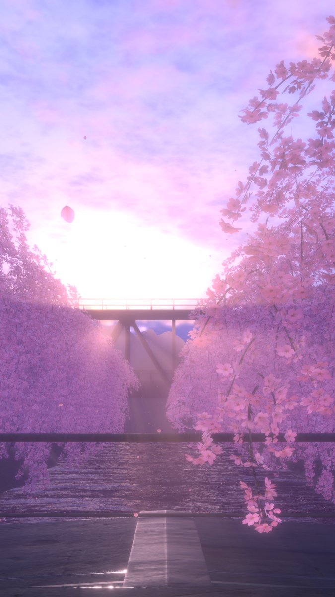 Min_VPhoto's tweet photo. World: Yayoi sakura Incline
By. 猫屋敷やよい

#VRChat
#VRChat_world紹介
#VRChatPhotography https://t.co/Dgs9lhJ9bR