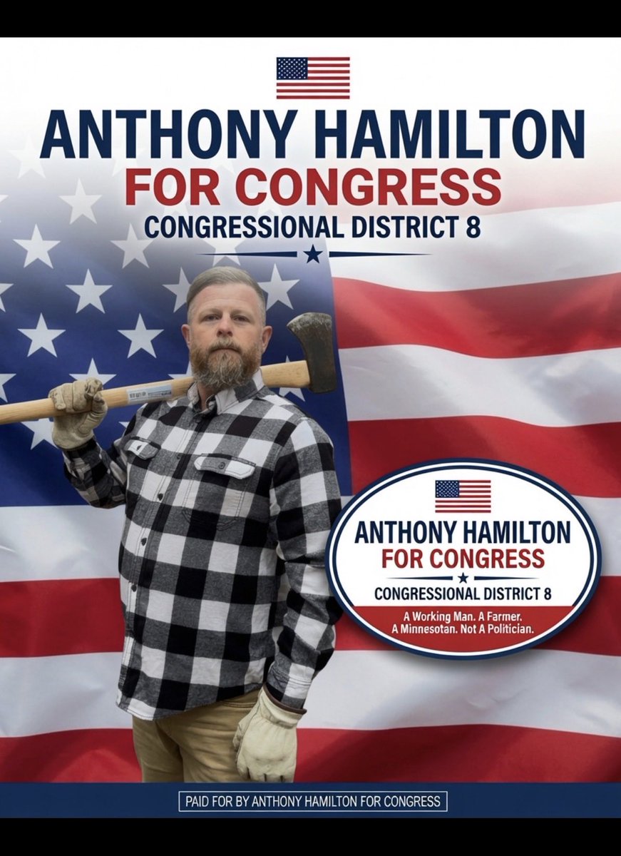 Hamilton_CD8's tweet photo. On July 7th I challenged Rep. Stauber to a debate before the August 11 primary. His deadline to answer was yesterday - and he didn’t.

My invitation still stands. Any time, any place, before August 11. Voters in the Eighth deserve a real conversation, not silence. https://t.co/nX88JtnhoV