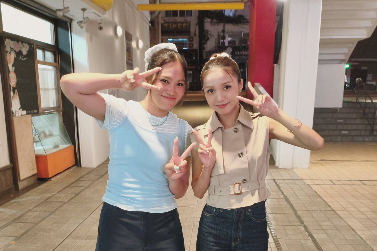 SakitanK's tweet photo. RN ON AIR 見に行ってきた！⁡
ラジオめっちゃ楽しかったな！
Kotomiちゃん＆Emikaさんの2人可愛いかったなー😊
⁡2026.7.21 ミュージックタウン⁡
⁡#RNEntertainmentStudio
#オキラジ
#RNONAIR⁡ https://t.co/CxTHqbM6uX
