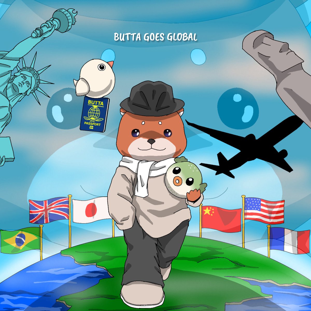 santaclausofx's tweet photo. Check butta out on his journey around the world
@Drawmarket_ ❤️
#DrawMarketContest https://t.co/Ht9FC3PiBp