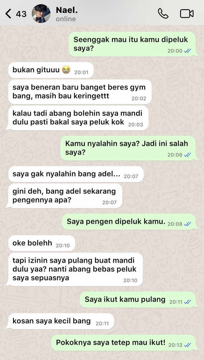 kopidumpz's tweet photo. jaemjen one tweet au
; minta dipeluk https://t.co/2sEZSY5yya