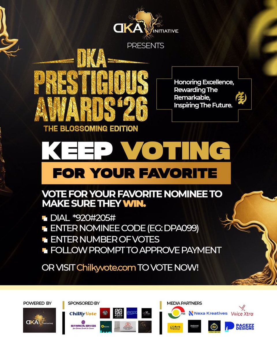 dremmamitchell's tweet photo. Dr. Emmanuel Mitchell is up for Best Author, DKA PRESTIGIOUS AWARDS 2026! Kindly vote me as Best Author, DKA PRESTIGIOUS AWARDS 2026!. Your vote matters to me.
#Ghana #GhanaTikTok๐ฌ๐ญ #Kumasi
#WestAfrica #Ghanaian #GH #MadeInGhana #GhanaMusic
#AccraGhana #GhanaWedding https://t.co/Ag9qQVS4g0
