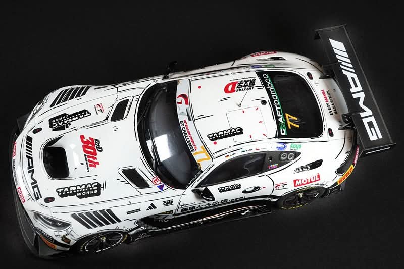 LBProductionHK's tweet photo. メルセデスAMG GT3 Evo - クラフトバンブーレーシング
2026 バサースト12時間レース
「頭文字D 30周年記念」

Model built by: Ming Tse https://t.co/HmFtRM1imI