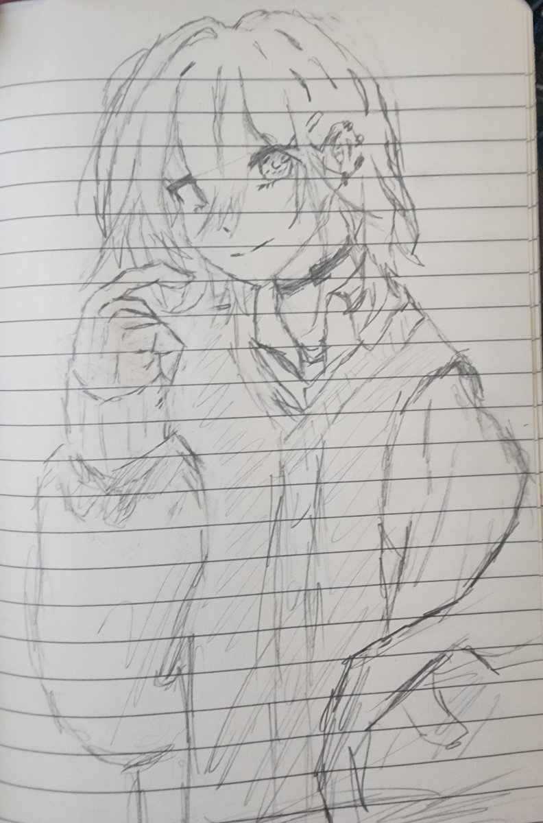 Rynterra's tweet photo. @ririmintk I love your art style so MUCH. Heres one of my sketches https://t.co/00IP5lpeWz