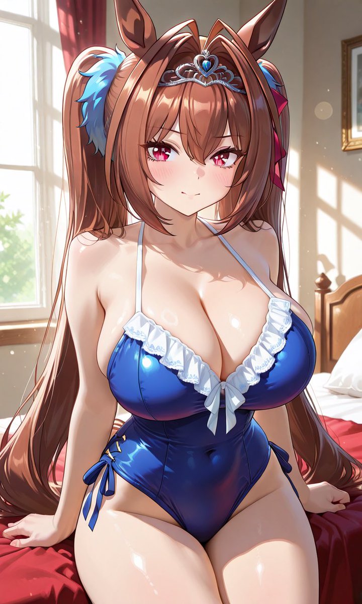 All_AI_LLL's tweet photo. ちょ、ちょっと恥ずかしいんだけど…💦

#ウマ娘
#umamusume
#ダイワスカーレット https://t.co/PtBCivK1Qo