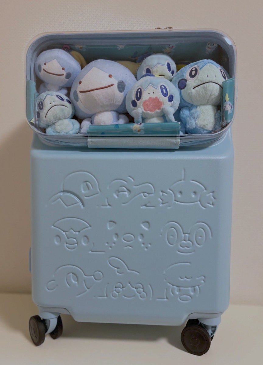 RF661194's tweet photo. フロントオープンキャリーケース
Water type Pokémon

めそ仕様です🩵🩵 https://t.co/TsANVFs6Pp