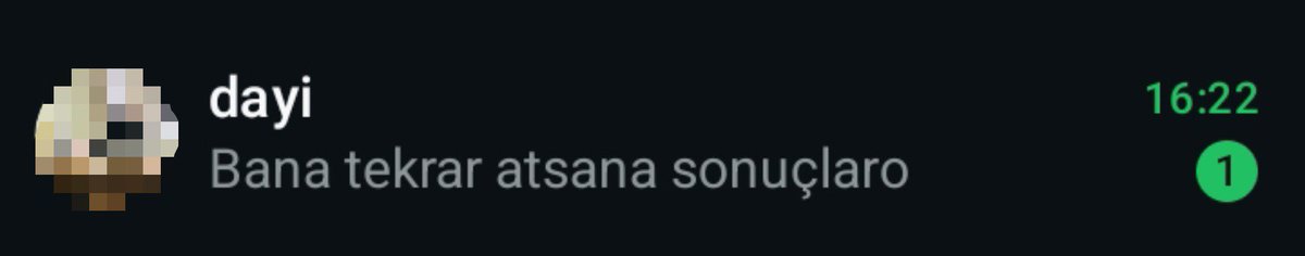 atriyoventryklr's tweet photo. beni bu işlerden dolayı mesgul etme dayı https://t.co/MZ9bmQJc8T