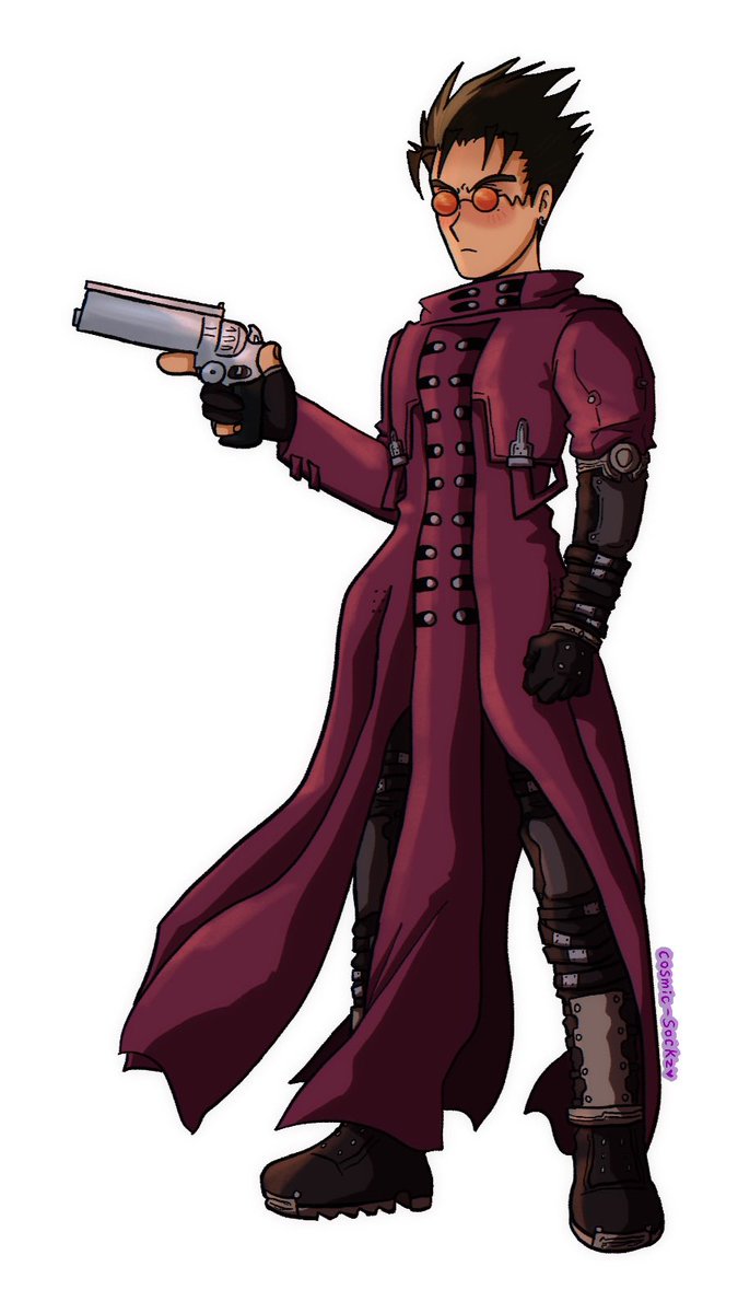 cosmicsockz15's tweet photo. I’m so happy I could be apart of this!!! Happy birthday Vash! ^_^

#trigun #trimax https://t.co/m5MiFUuUG6