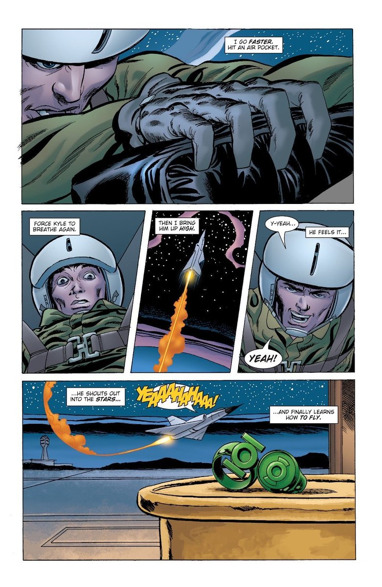 D4hz4hn's tweet photo. The Darwyn Cooke secret files story is so fucking good

It was technically around before but Hal flying without the ring was made way more explicit in this era and I love it so much https://t.co/PCEkPbAE8E