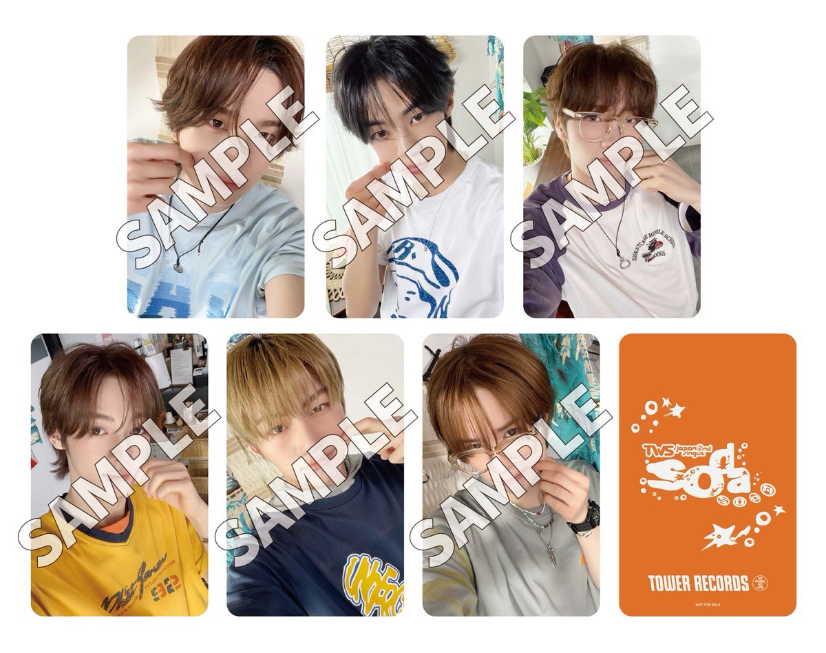 🤍🤍🤍 TWS [SODA SODA] 🤍🤍🤍 ▷ラキドロ 🆕️ ・HMV (全2種