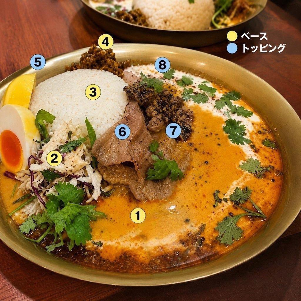 スパイス カレー あ かつ 亭