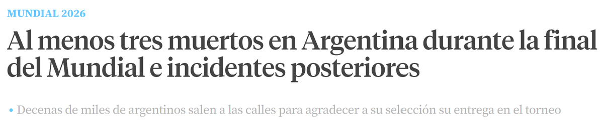 donrodrigoIII's tweet photo. Ya no solo se mueren de hambre sino que se matan entre ellos celebrando que han perdido el mundial. Definitivamente se tienen que extinguir. https://t.co/tbtVG1WwUS