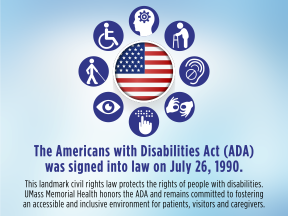 umassmemorial's tweet photo. At UMass Memorial, we remain committed to creating an inclusive environment where caregivers &amp; patients with disabilities feel valued and belong. By advancing equitable access &amp; recognizing the contributions of people with disabilities, we help build a stronger community for all. https://t.co/ocMWo7OJdO