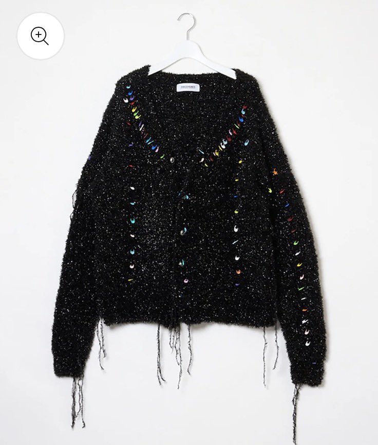 KIRA(=^・・^=) DISCOVERED KIRA KIRA KNIT CARDIGAN