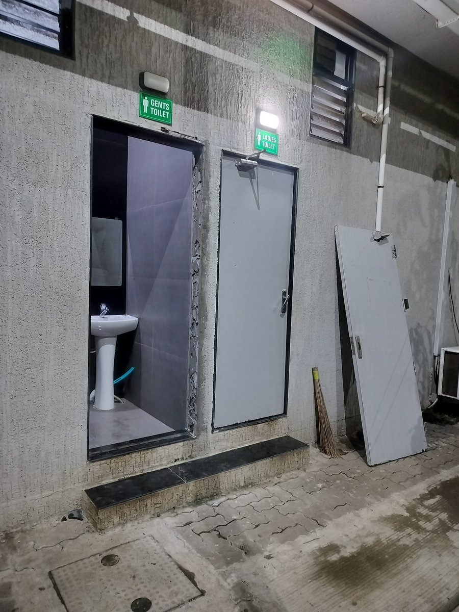 ameyw786's tweet photo. MGL gas station near Roha ST stand in Raigad Dist. I myself had registered complaint regarding this situation. The door was repaired, but didn't last for even 20 days. 
@mahanagargas https://t.co/VlfK572DfH