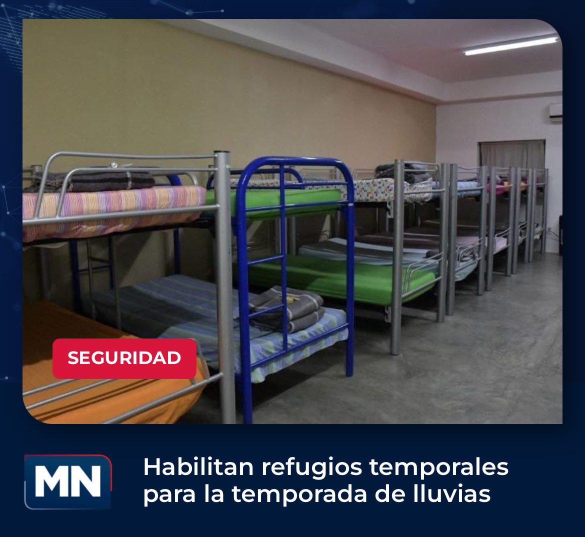 tadeolopezrojas's tweet photo. Habilitan refugios temporales para la temporada de lluvias https://t.co/gj2mdw8DgO https://t.co/9xVi15ixBn