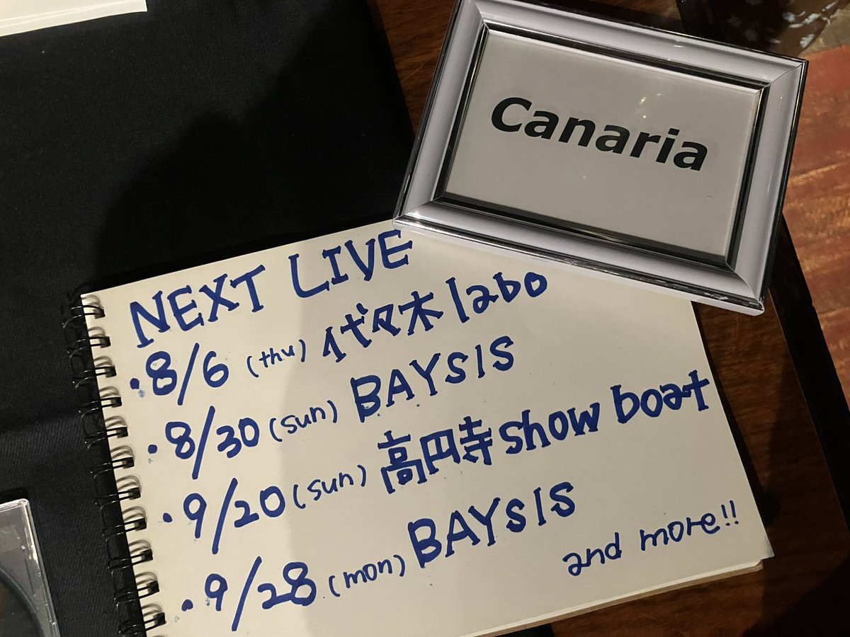canaria___'s tweet photo. ▷▶︎▷Live schedule‼︎

ご予約/お問い合わせはetc
✉︎Canaria web
https://t.co/xL0JLf0FJf https://t.co/R5BYtSKsAS