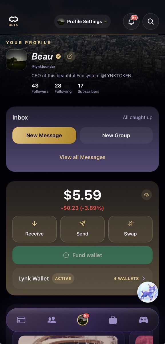 LYNKTOKEN's tweet photo. Let’s have a day $LYNK Fam! 

We’re brining NEW utility to any asset on chain. 

That’s just the start, we’re shipping fast! 
@thelynkapp x @solana 🔥 https://t.co/19iuatu5Og