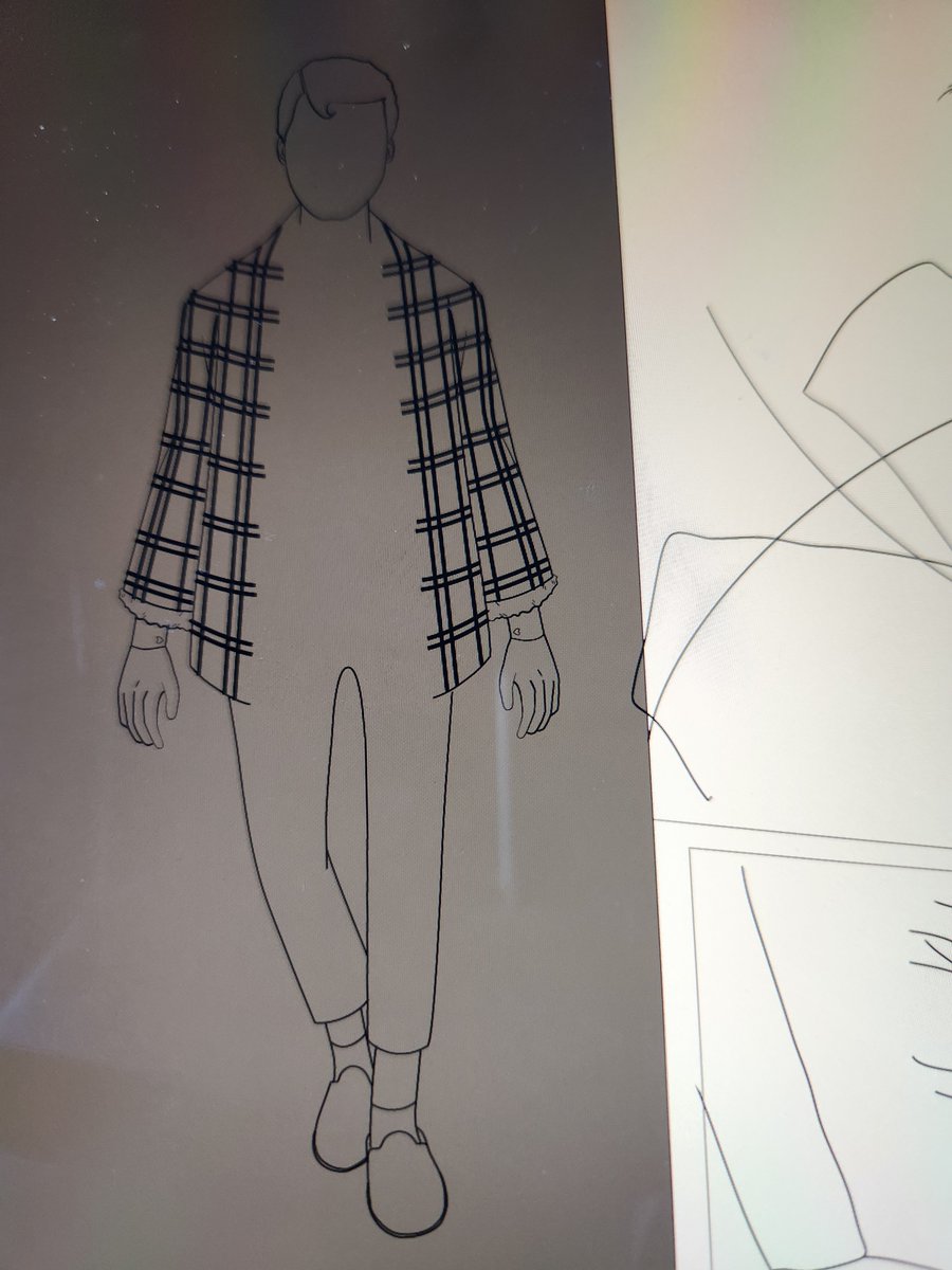 MelanatedArt's tweet photo. Adding the linework for the 2nd character 🌹#art #digitalart #linework #artmoots #artistonx #manga https://t.co/KM0sjODJCN