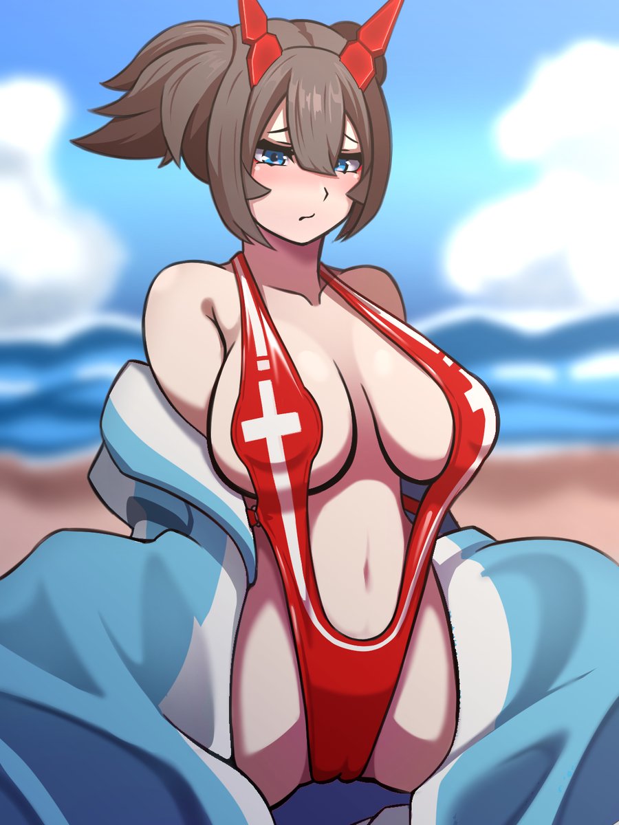 ReikaR18's tweet photo. 忍者さん＆流行りの水着
#メガミデバイス https://t.co/p6KBiF5E9G