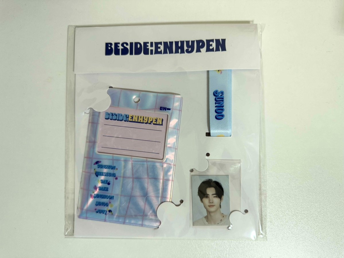 Puiicwr's tweet photo. [พร้อมส่ง] BESIDE:ENHYPEN Official Merch

🔖 ID PHOTO &amp; NECK STRAP SUNGHOON
💰250฿

📮 ส่งฟรี
🤍 สนใจDMได้เลยค่ะ

#ตลาดนัดENHYPEN #ตลาดนัดเอนไฮเพน https://t.co/tyz4TH7dh3